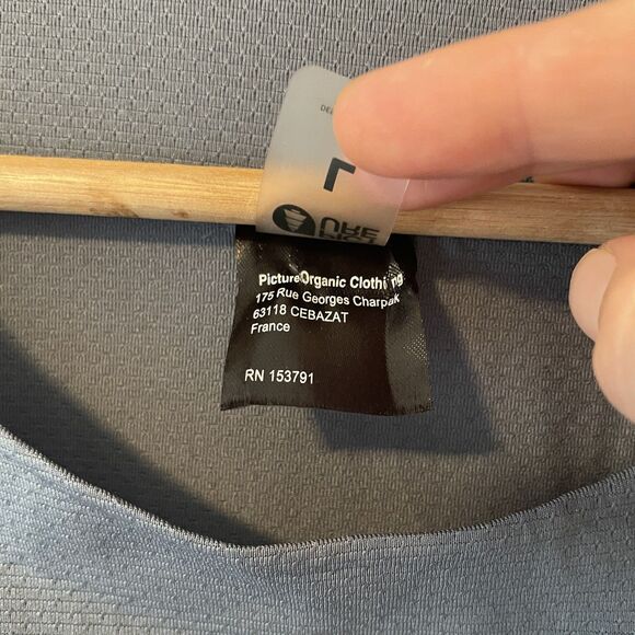 Picture Osborn LS Tech Tee Outdoor Hiking Mountain Biking Sz L - Picture 6 of 10